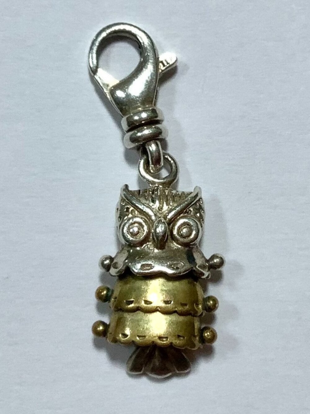 Silpada sterling silver 925 Owl charm C2599